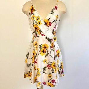 Express Floral Mini Dress